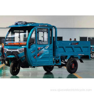 Used for transporting Semi-enclosed Electric Tricycle